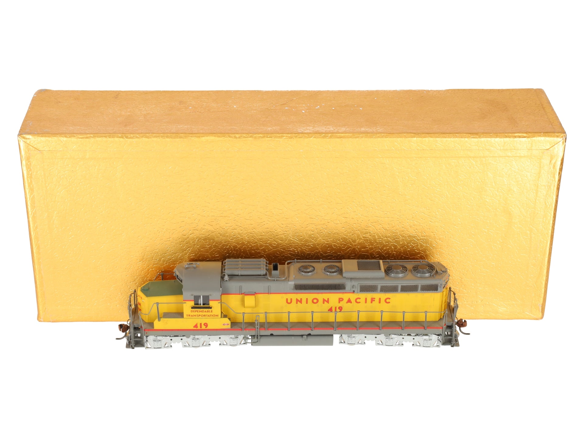 Oriental Limited HO Scale BRASS UP EMD SD-24 2400HP Diesel Loco #419 - Painted/Box