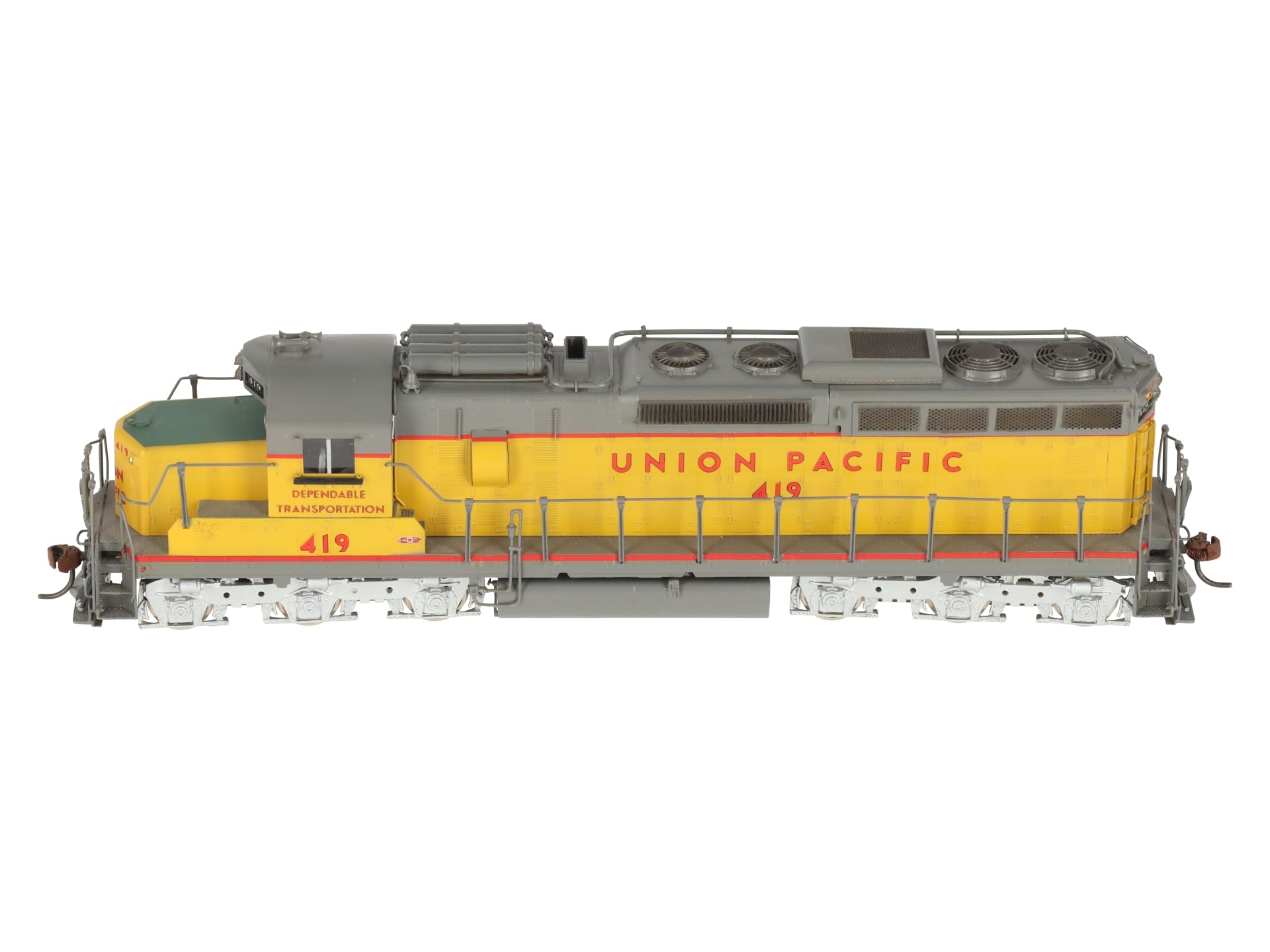 Oriental Limited HO Scale BRASS UP EMD SD-24 2400HP Diesel Loco #419 - Painted/Box