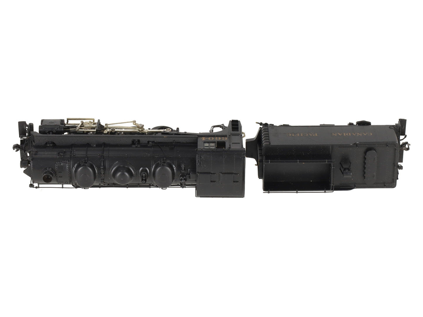 Van Hobbies HO BRASS CP V-5a 0-8-0 Steam Locomotive w/Tender #6604 - Painted/Box