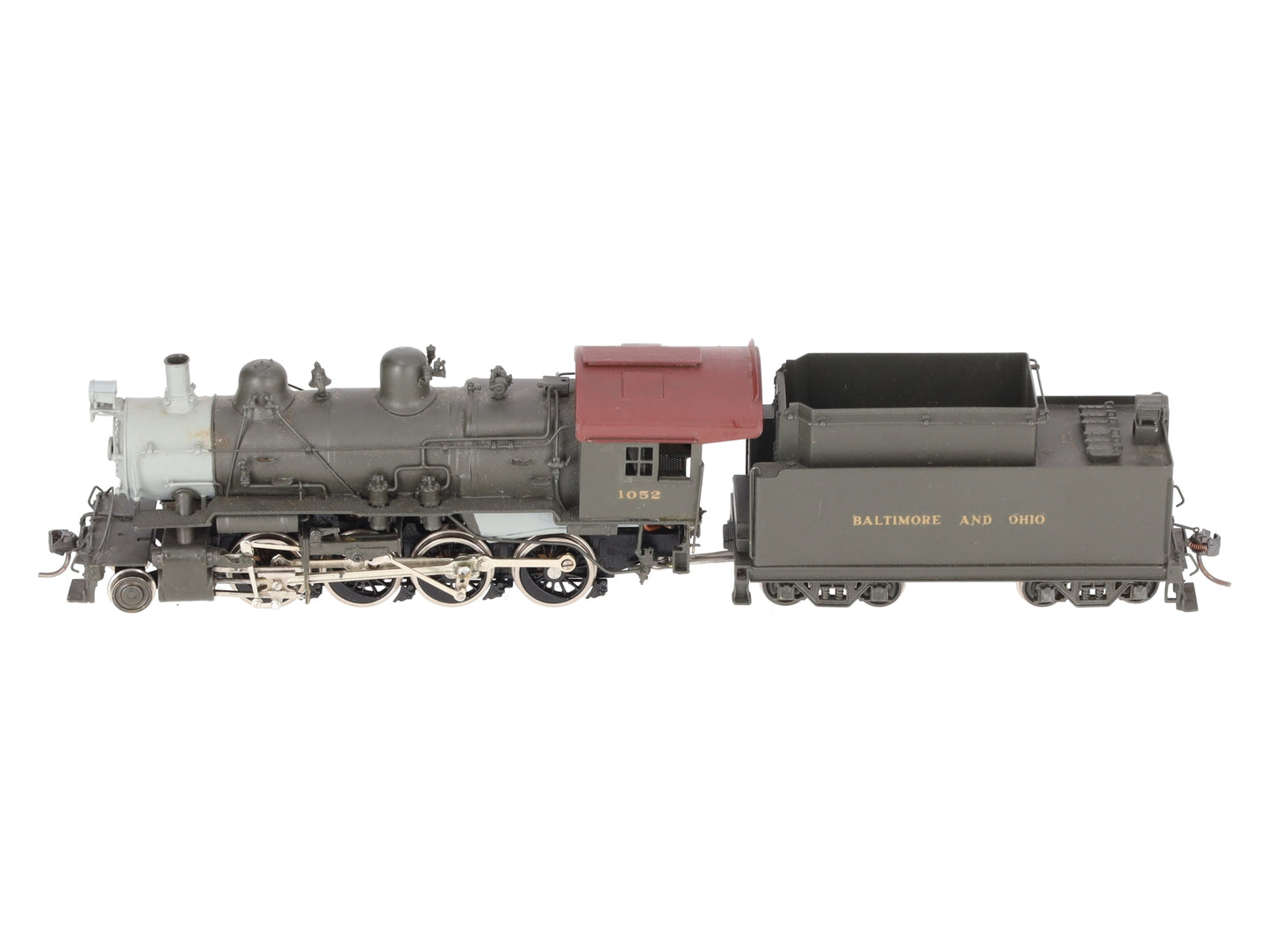 Sunset Models HO BRASS Custom Painted B&O E-24A Steam Locomotive & Tender #1052