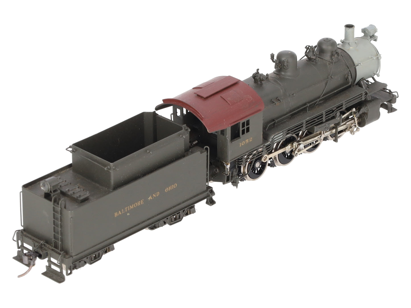Sunset Models HO BRASS Custom Painted B&O E-24A Steam Locomotive & Tender #1052