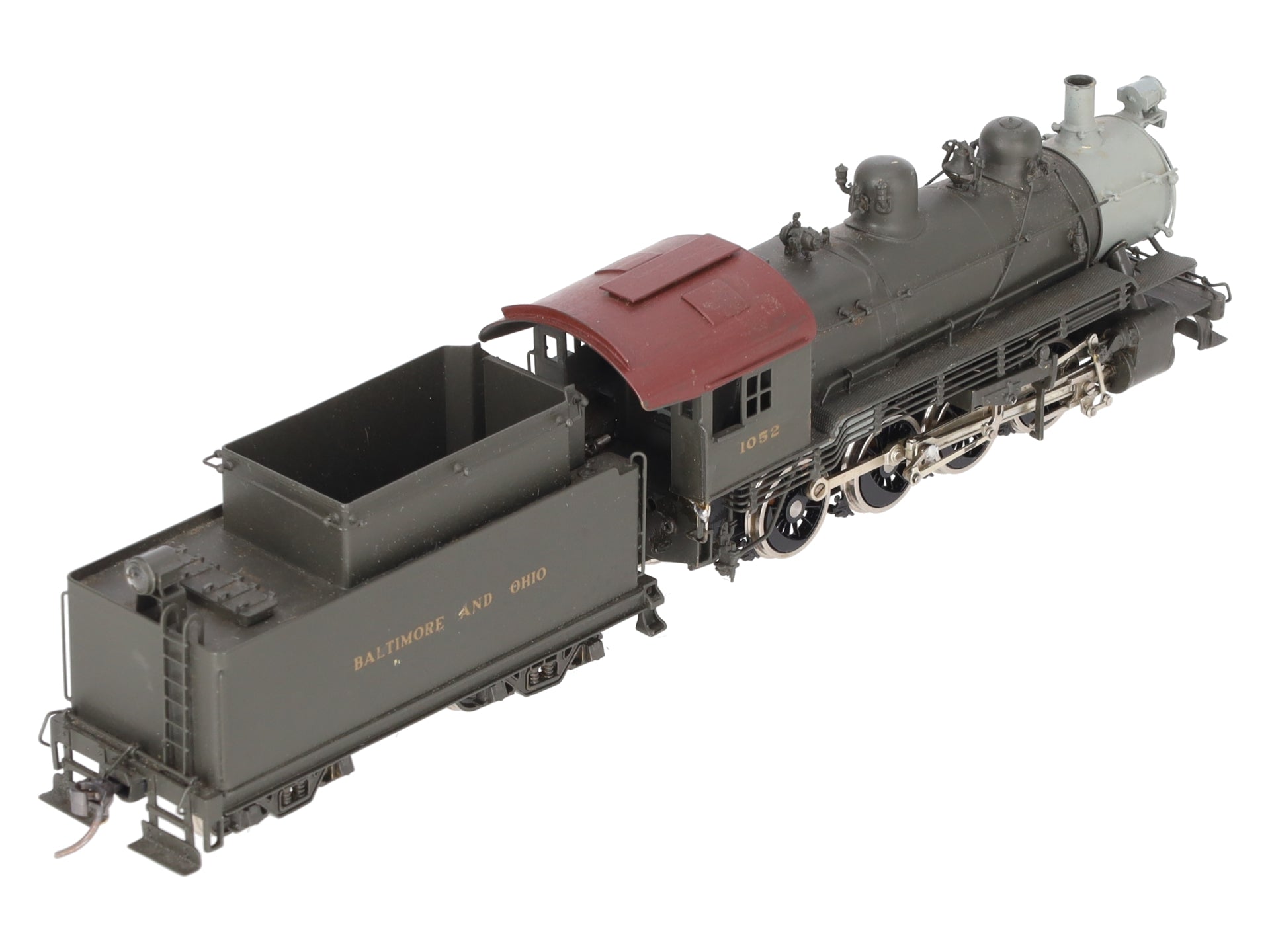 Sunset Models HO BRASS Custom Painted B&O E-24A Steam Locomotive & Tender #1052
