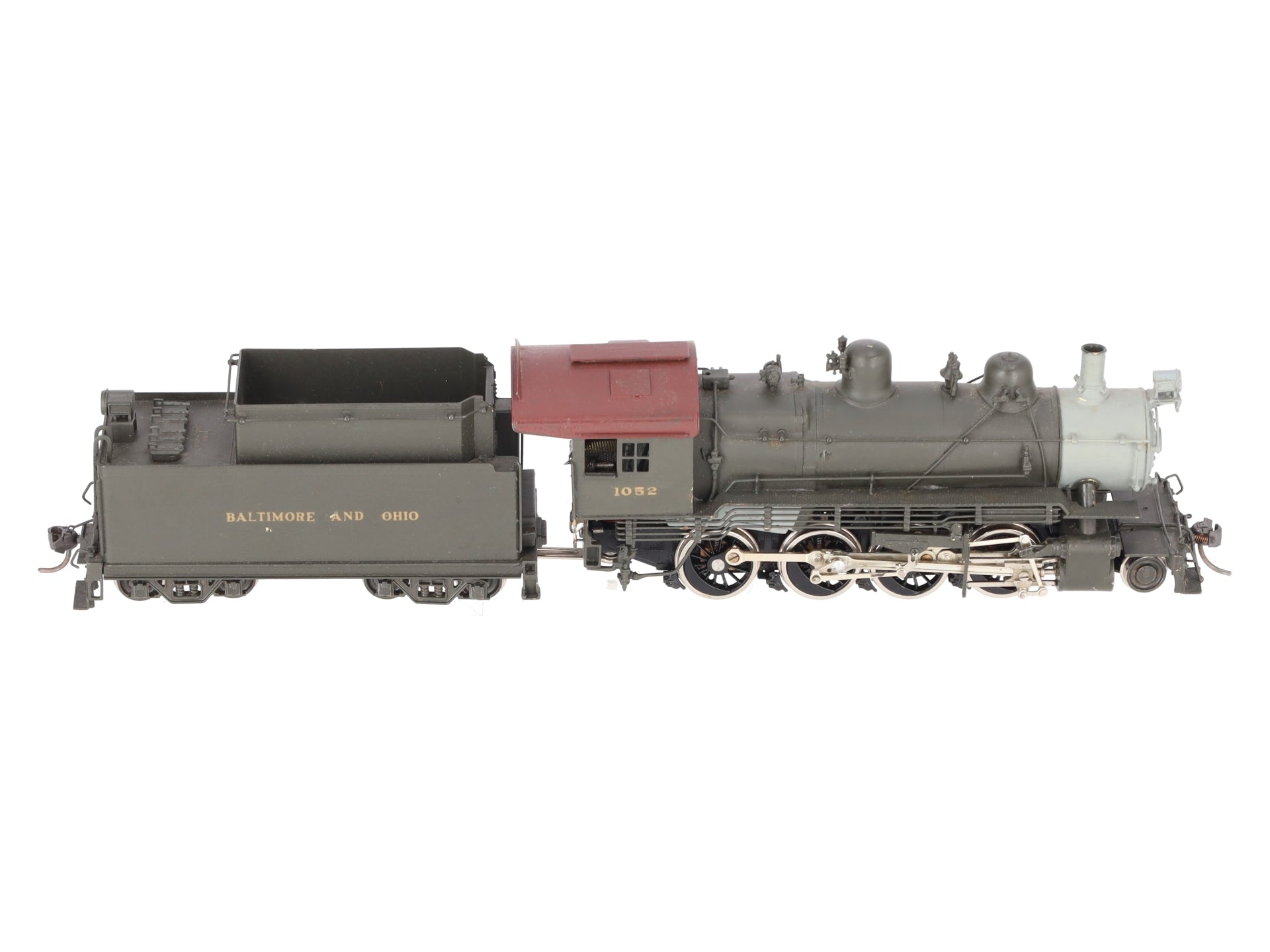 Sunset Models HO BRASS Custom Painted B&O E-24A Steam Locomotive & Tender #1052