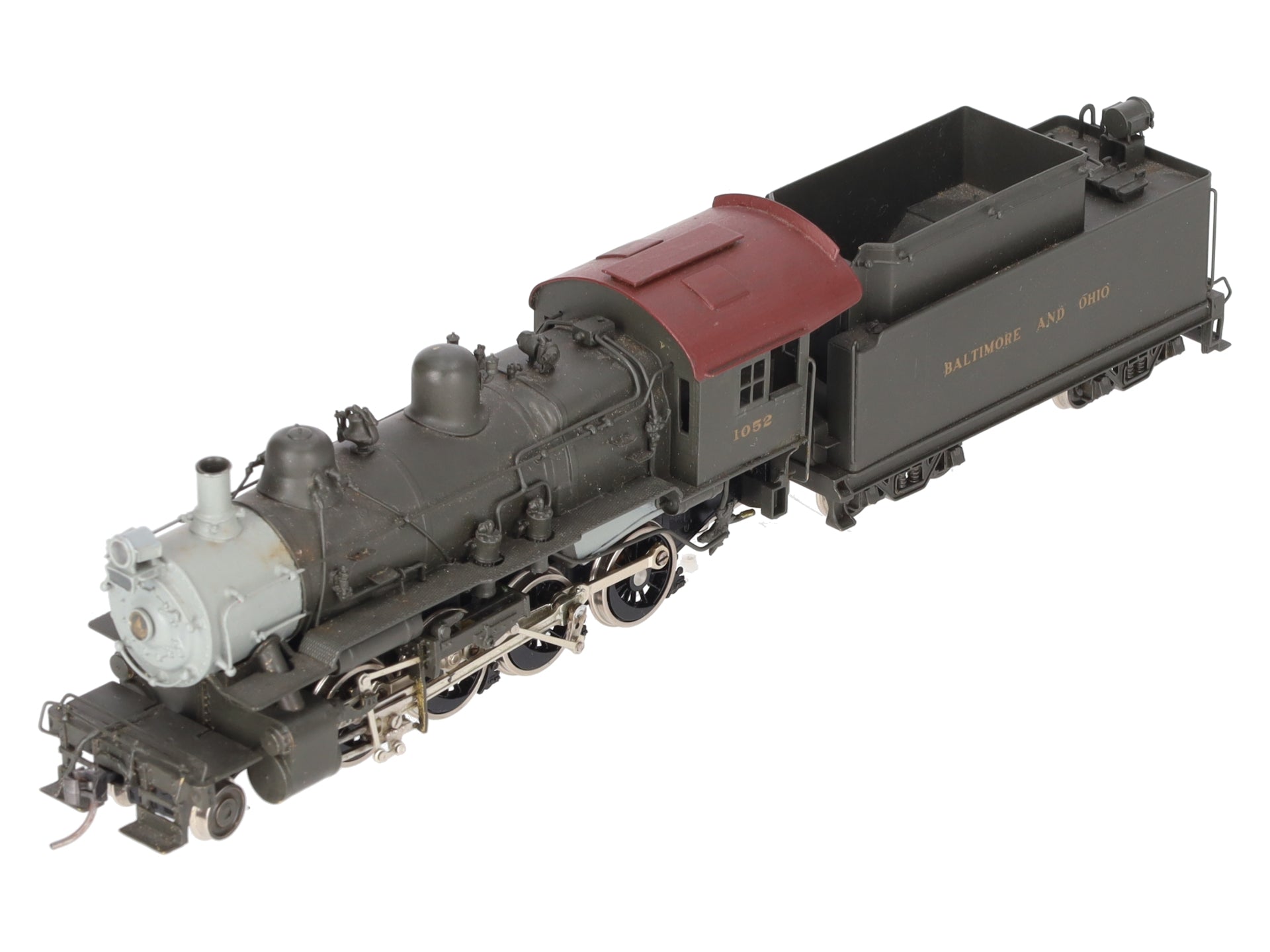 Sunset Models HO BRASS Custom Painted B&O E-24A Steam Locomotive & Tender #1052