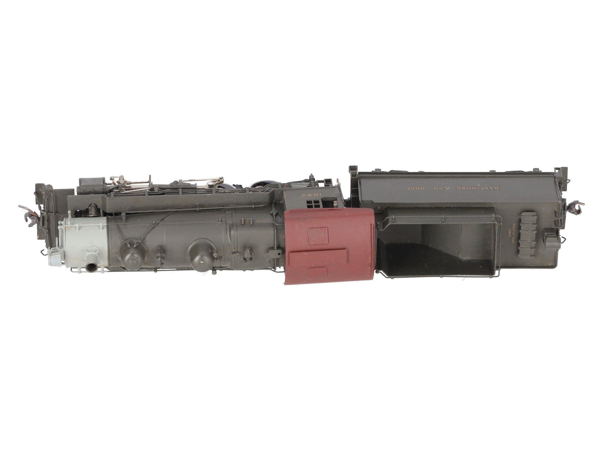 Sunset Models HO BRASS Custom Painted B&O E-24A Steam Locomotive & Tender #1052