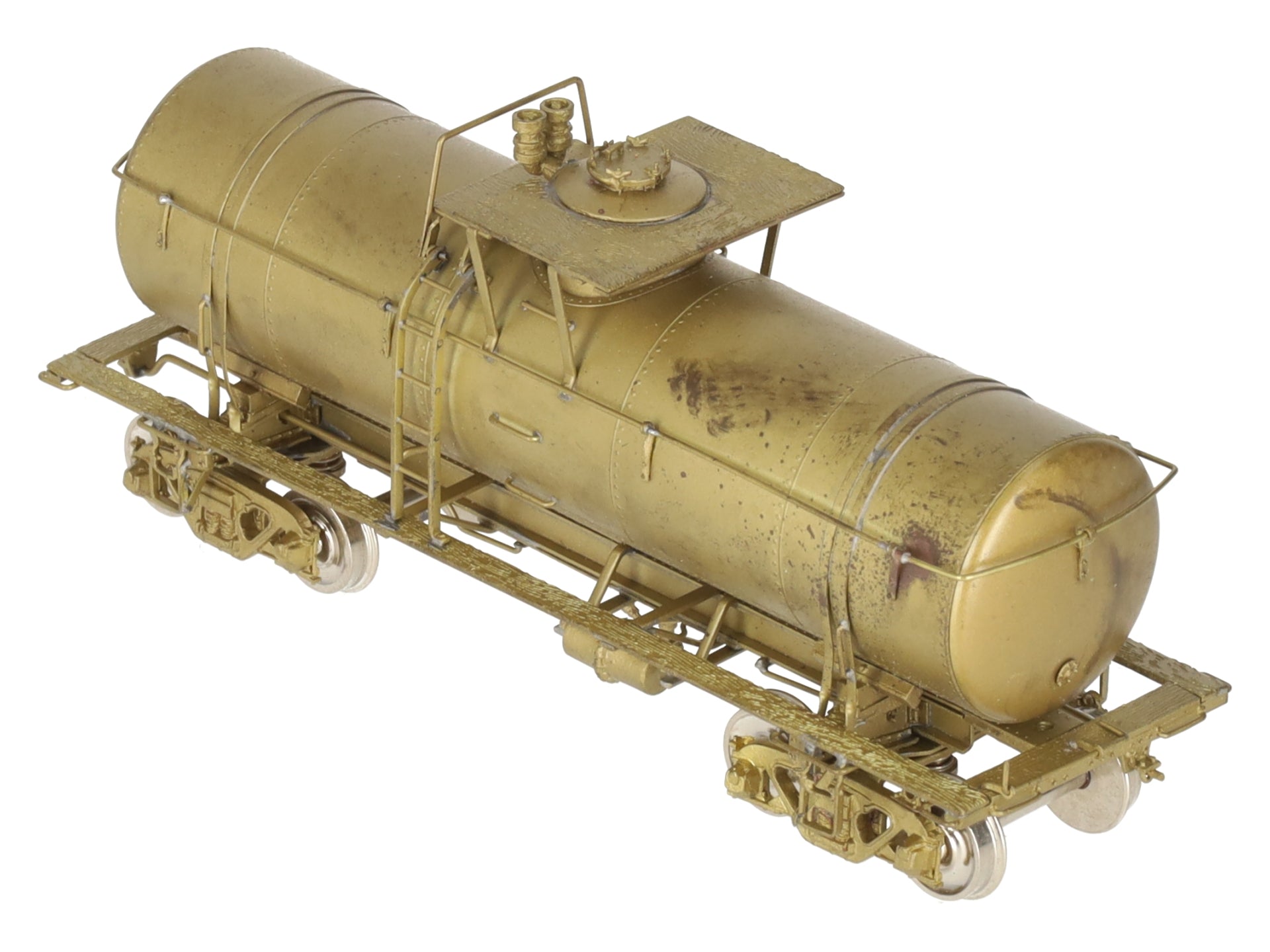 Overland OMI-1306 HO Scale BRASS D&RGW Auxiliary Water Car - Unpainted EX/Box