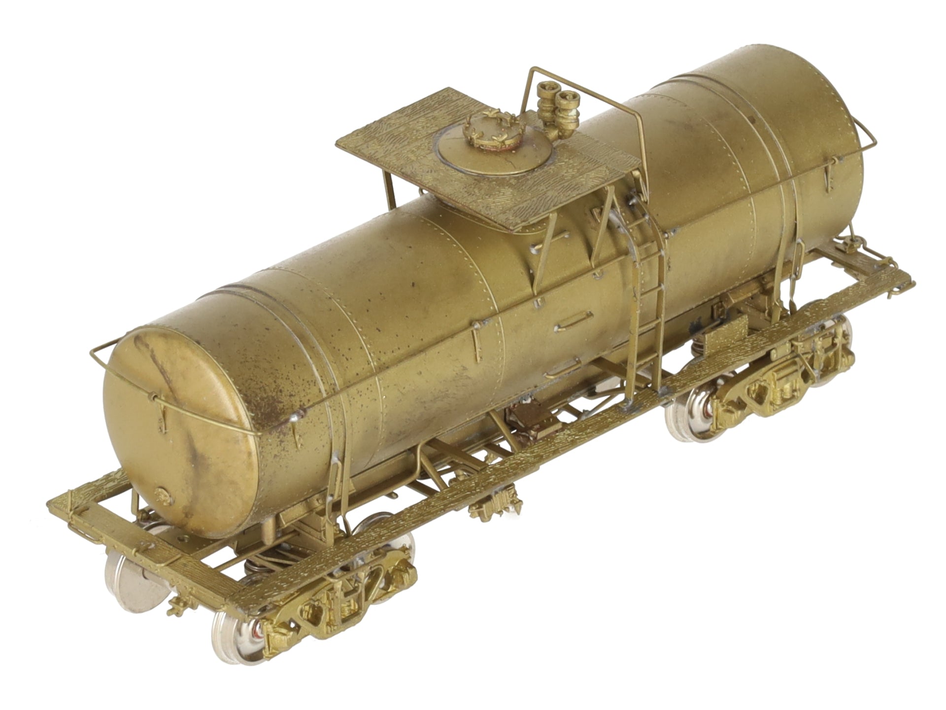 Overland OMI-1306 HO Scale BRASS D&RGW Auxiliary Water Car - Unpainted EX/Box