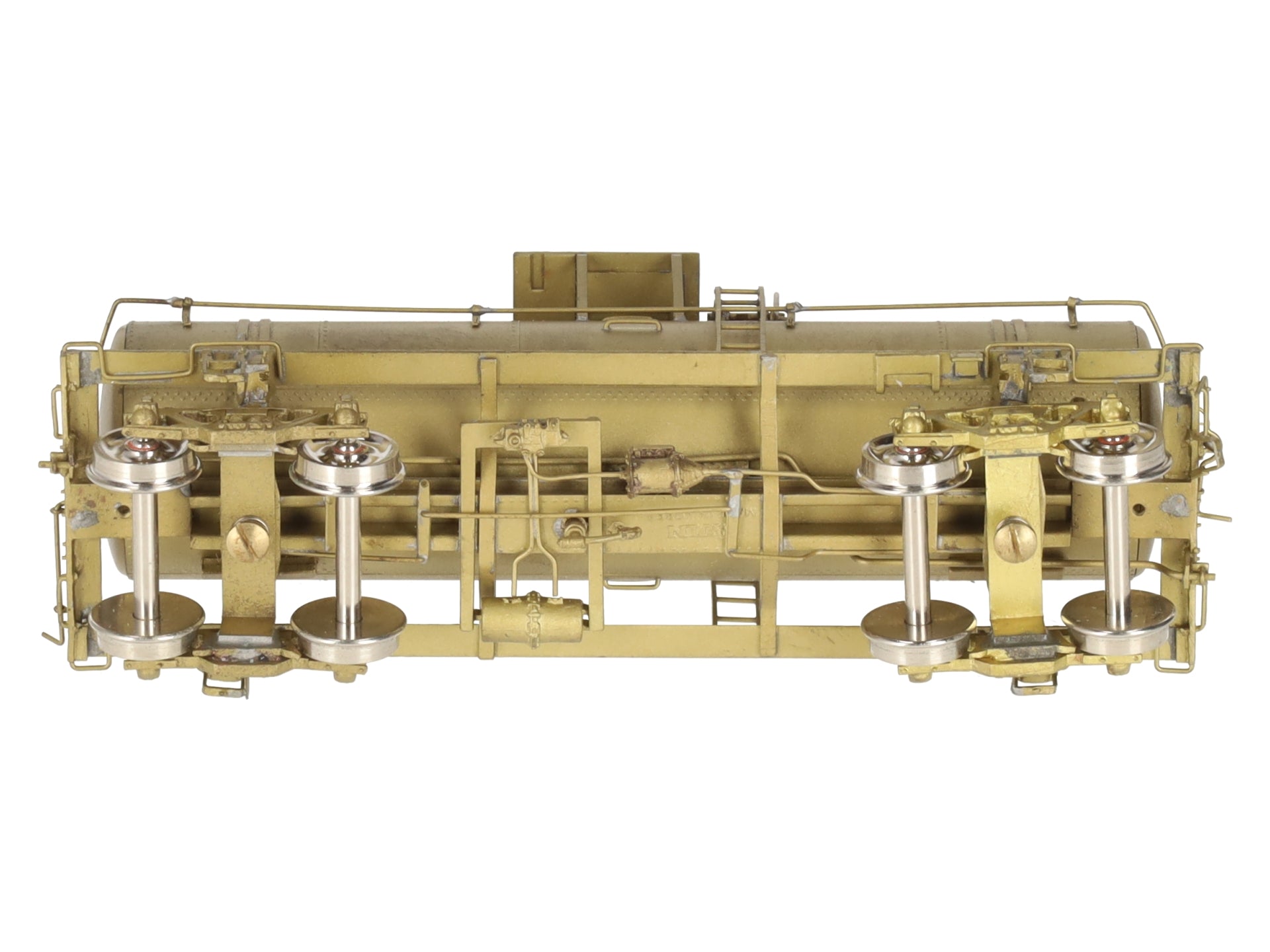 Overland OMI-1306 HO Scale BRASS D&RGW Auxiliary Water Car - Unpainted EX/Box
