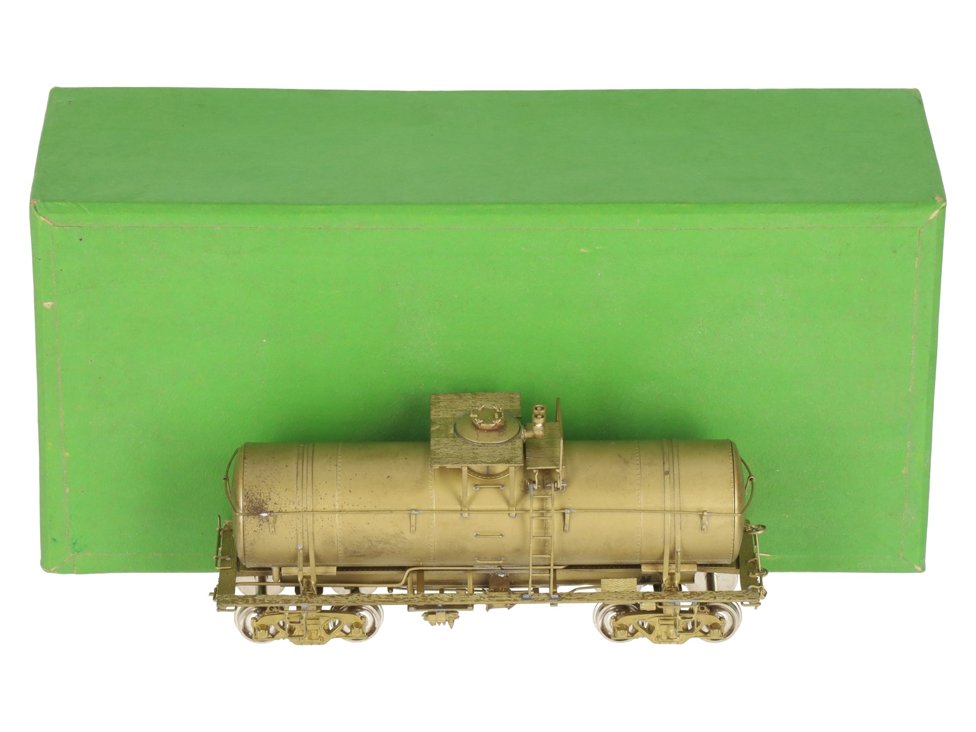 Overland OMI-1306 HO Scale BRASS D&RGW Auxiliary Water Car - Unpainted EX/Box