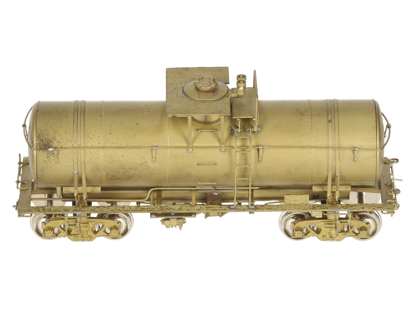 Overland OMI-1306 HO Scale BRASS D&RGW Auxiliary Water Car - Unpainted EX/Box