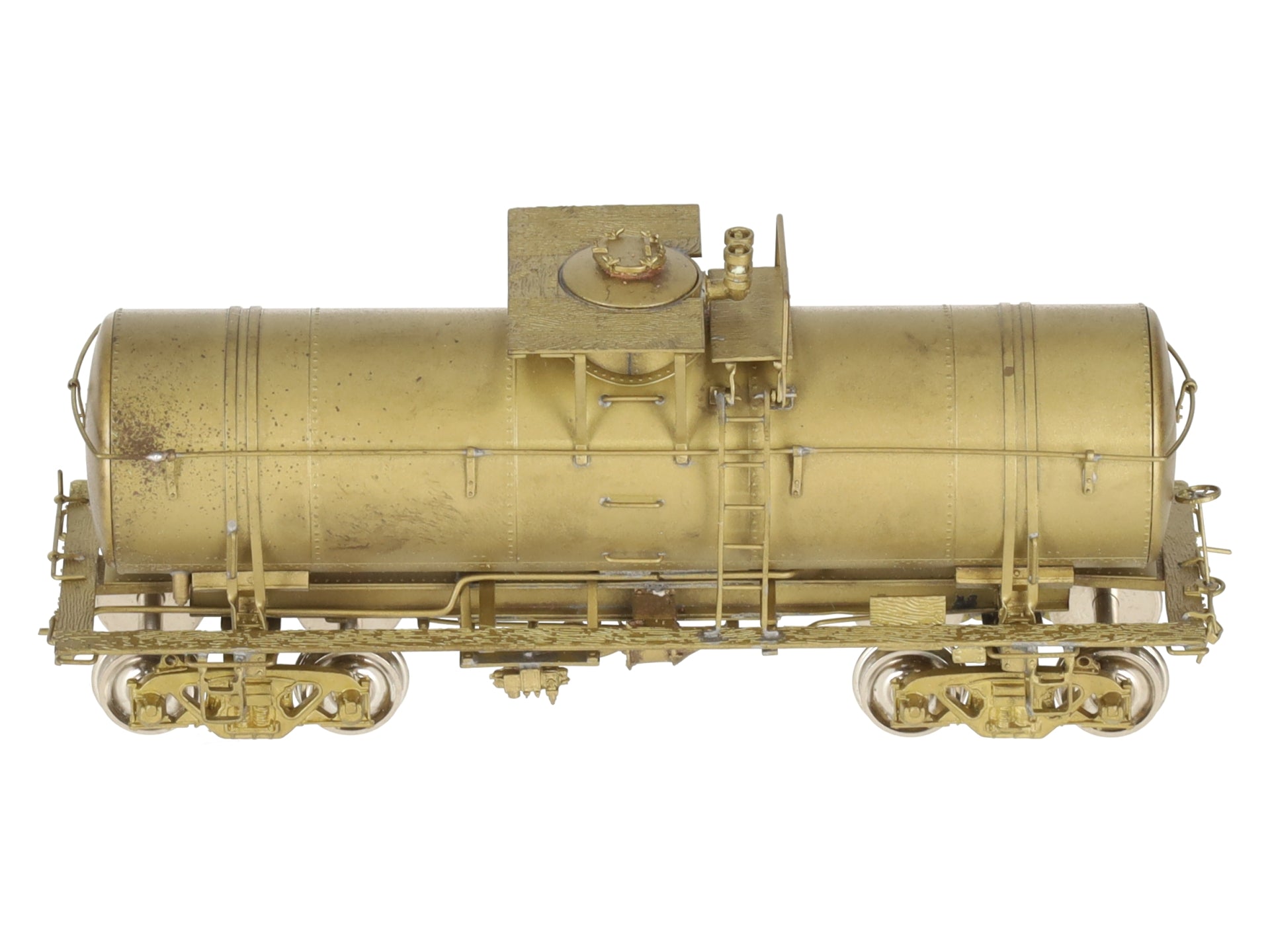 Overland OMI-1306 HO Scale BRASS D&RGW Auxiliary Water Car - Unpainted EX/Box