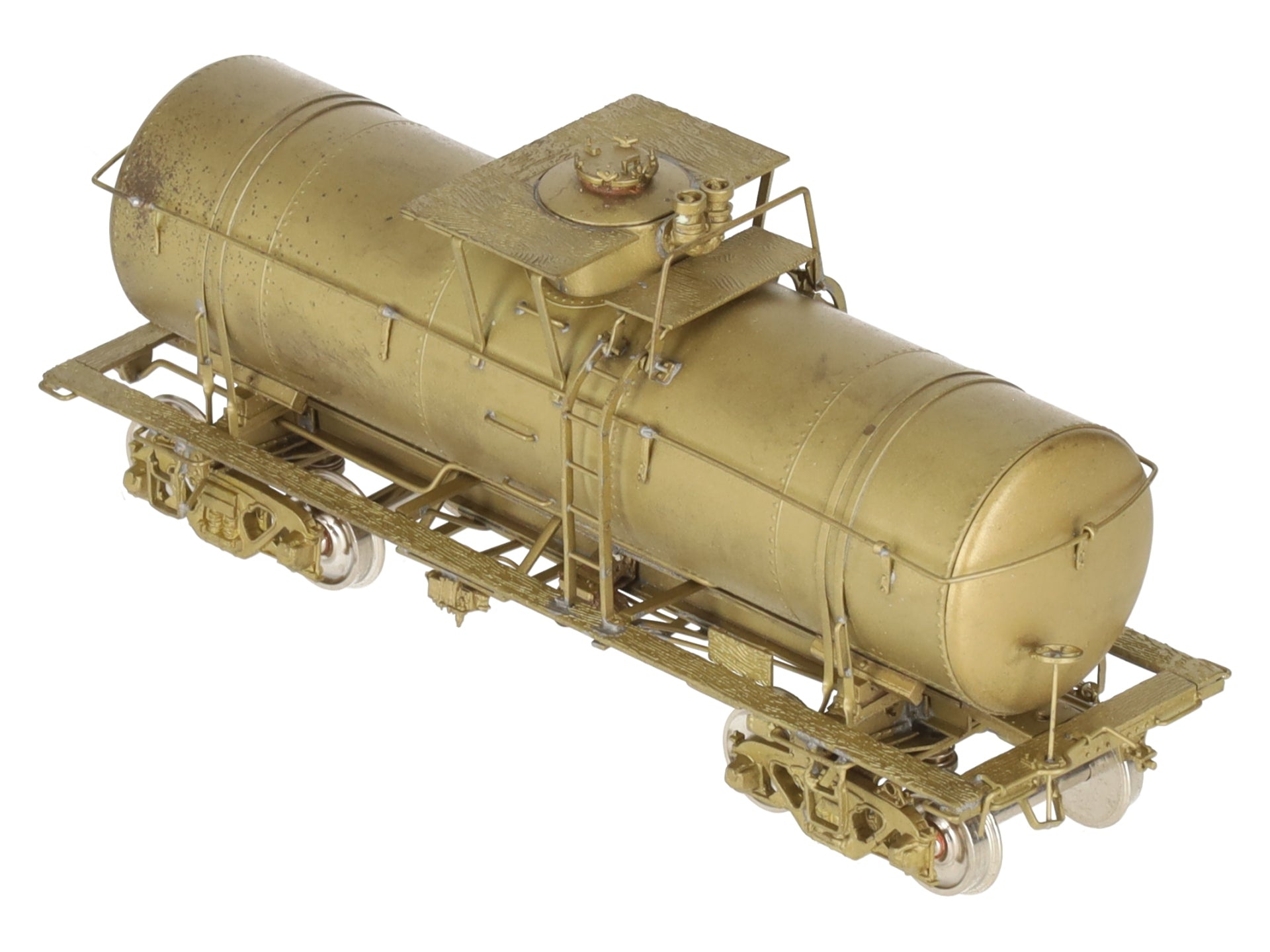 Overland OMI-1306 HO Scale BRASS D&RGW Auxiliary Water Car - Unpainted EX/Box