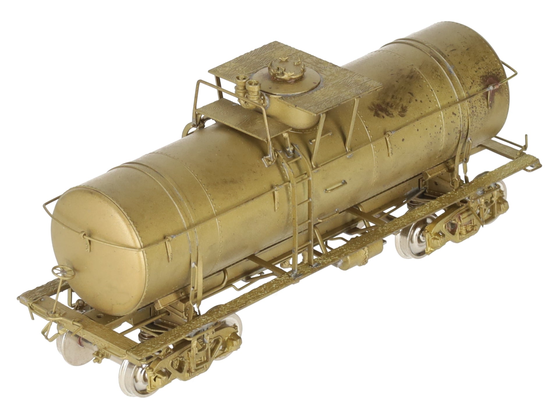 Overland OMI-1306 HO Scale BRASS D&RGW Auxiliary Water Car - Unpainted EX/Box
