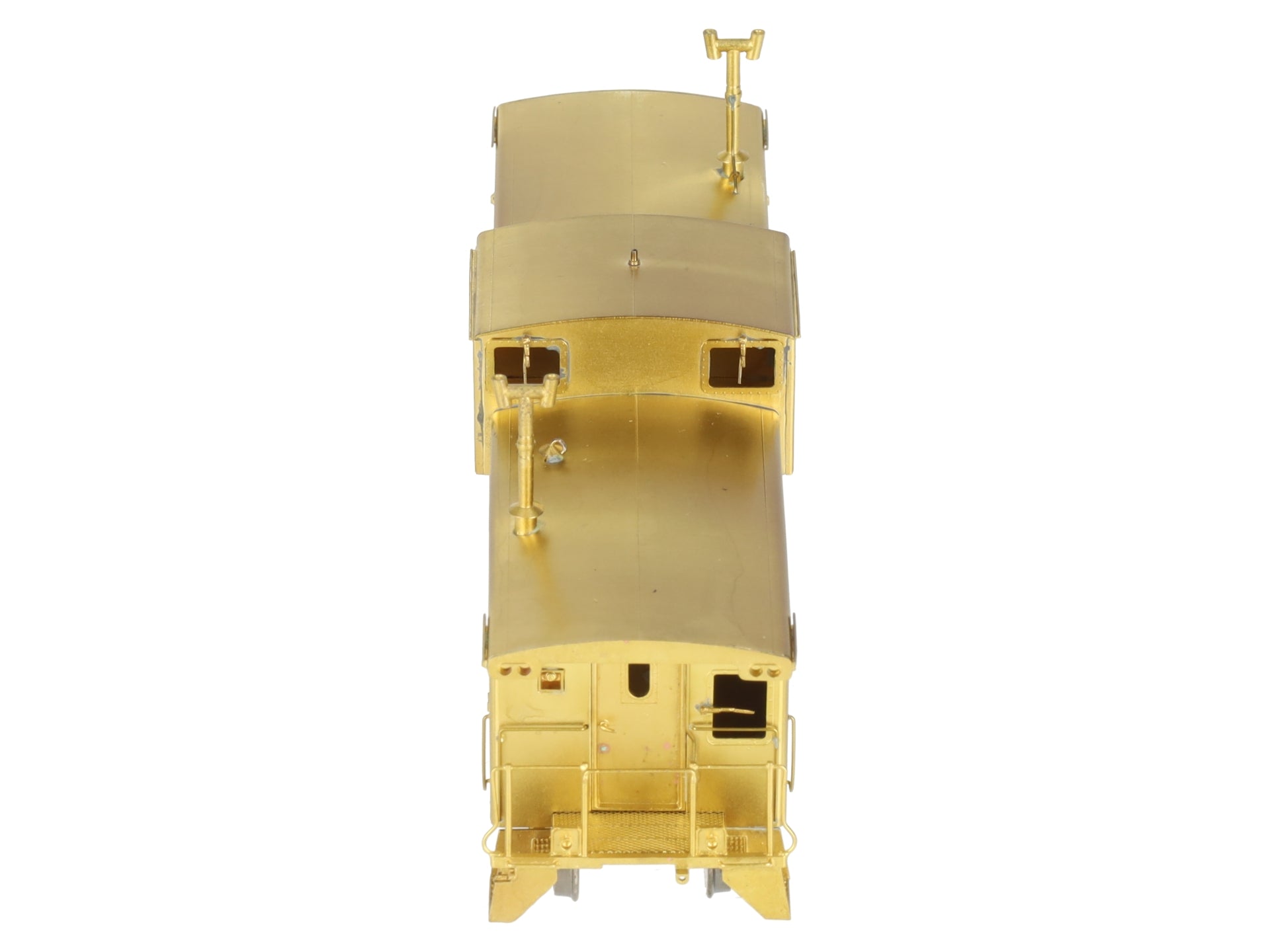 Overland OMI-3862 HO BRASS BC Rail Wide Vision Caboose - Unpainted LN/Box