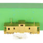 Overland OMI-3862 HO BRASS BC Rail Wide Vision Caboose - Unpainted LN/Box