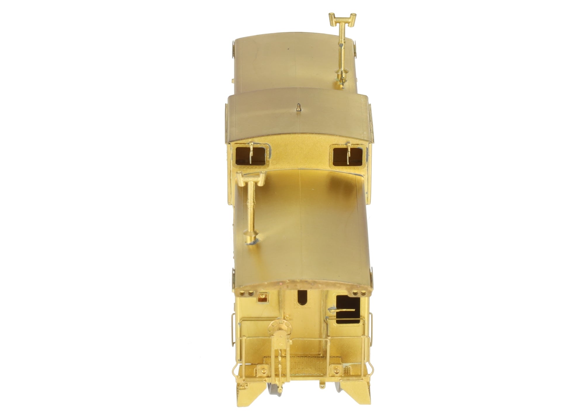 Overland OMI-3862 HO BRASS BC Rail Wide Vision Caboose - Unpainted LN/Box