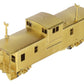 Overland OMI-3862 HO BRASS BC Rail Wide Vision Caboose - Unpainted LN/Box