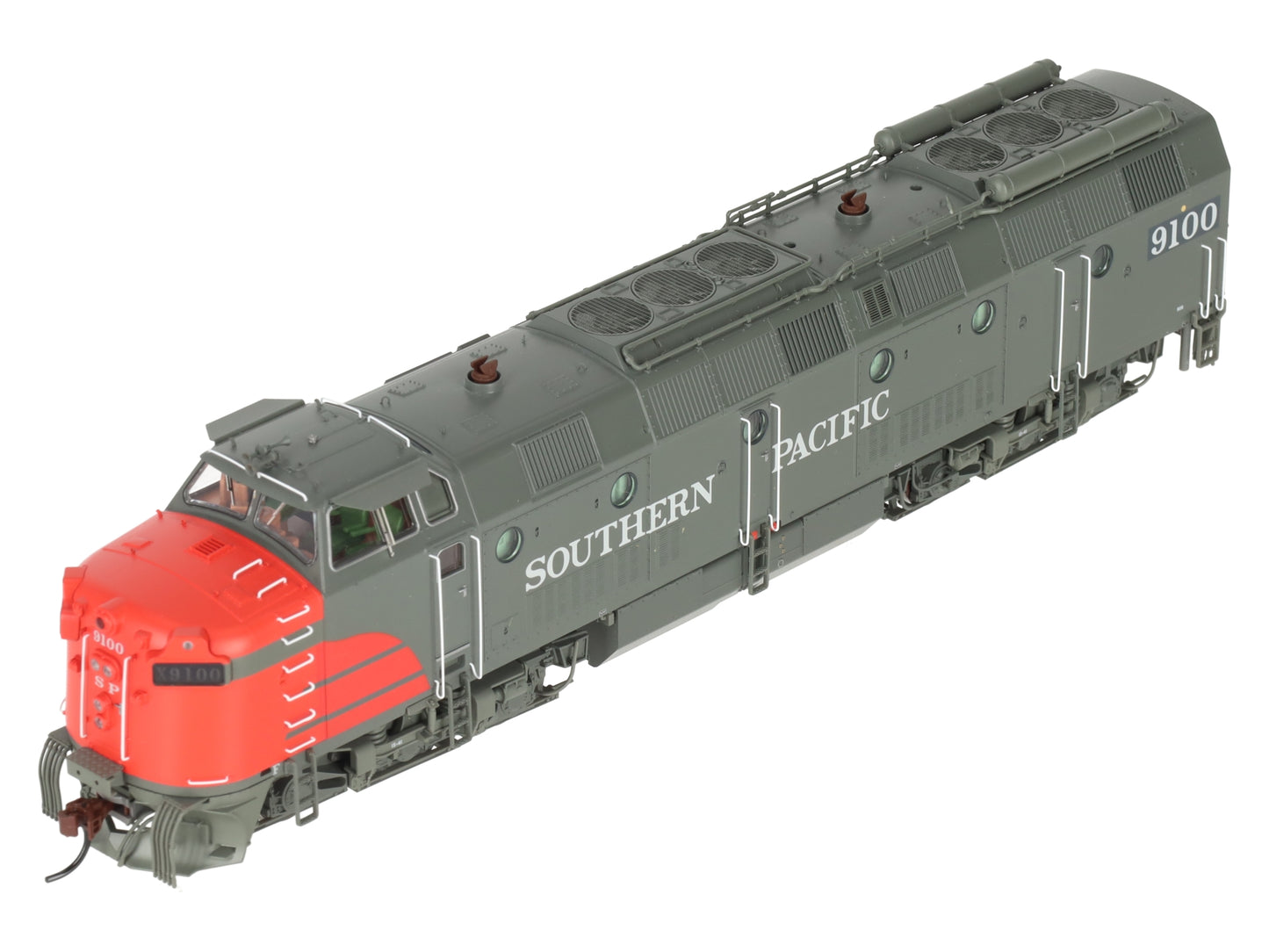 Piko 97810 HO SP KM ML4000 Diesel Locomotive Non-Sound #9100 Modified LN/Box