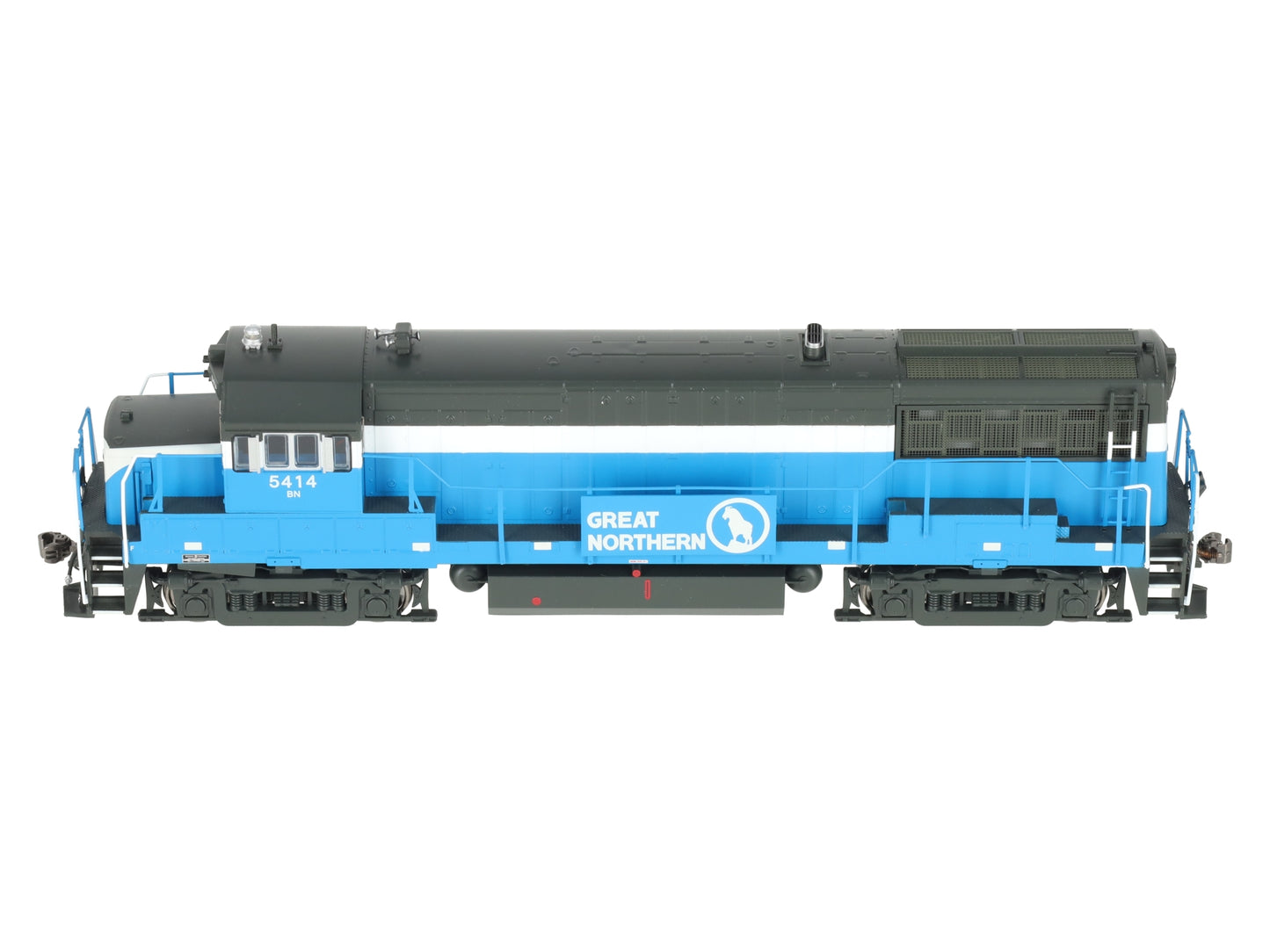 Bowser 25126 HO BN Phase IV U-25B Diesel Locomotive w/LOK Sound #5414 LN/Box