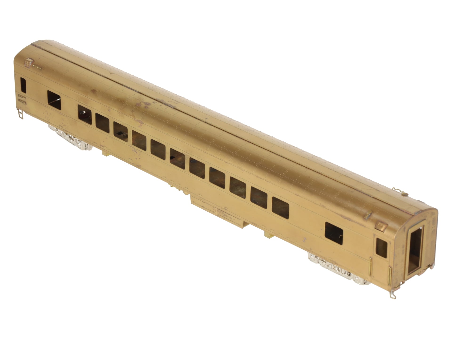 S. Soho & Co. 0482 HO Scale BRASS Union Pacific Coach Car #5450 - Unpainted EX/Box