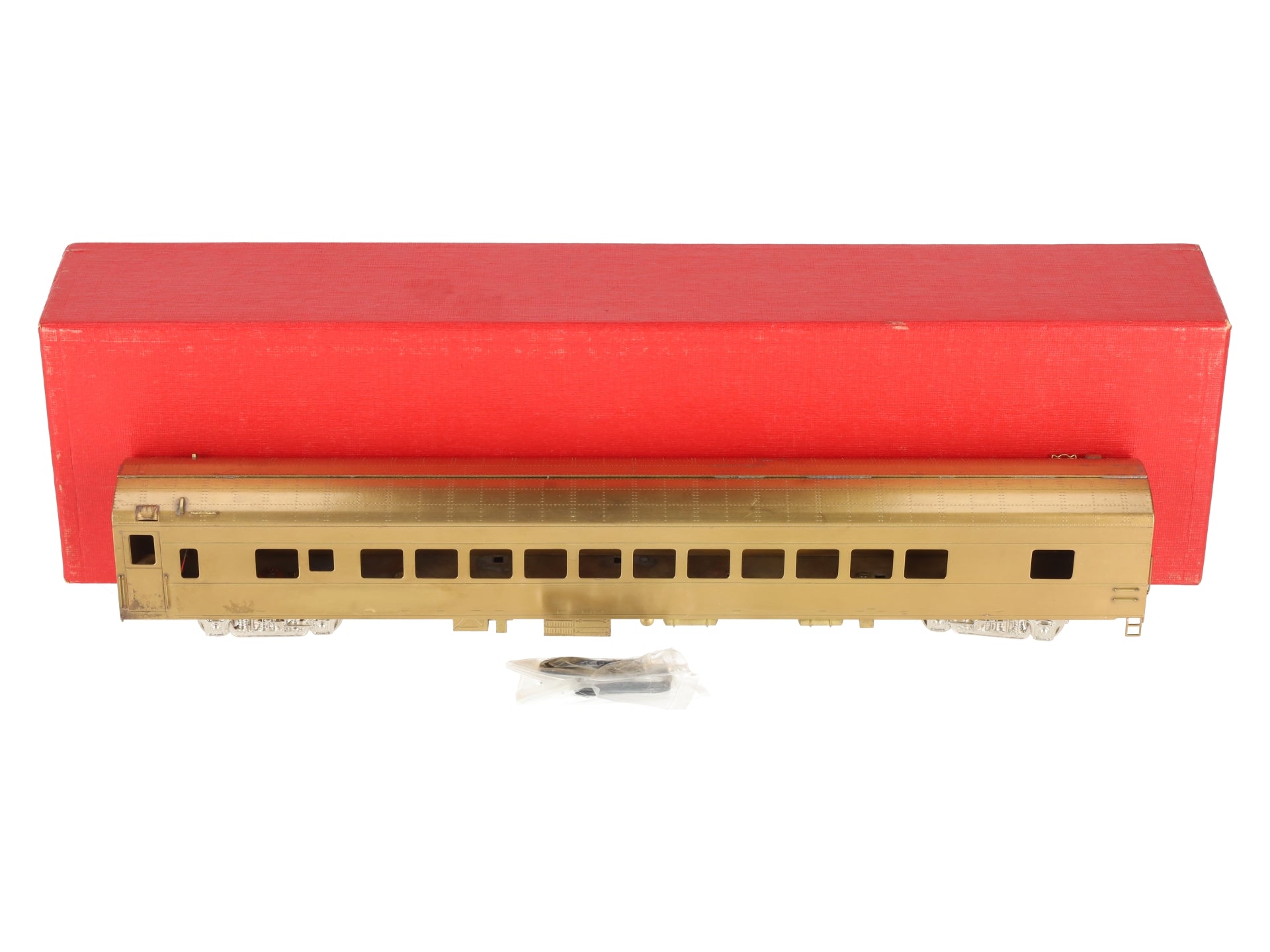 S. Soho & Co. 0482 HO Scale BRASS Union Pacific Coach Car #5450 - Unpainted EX/Box