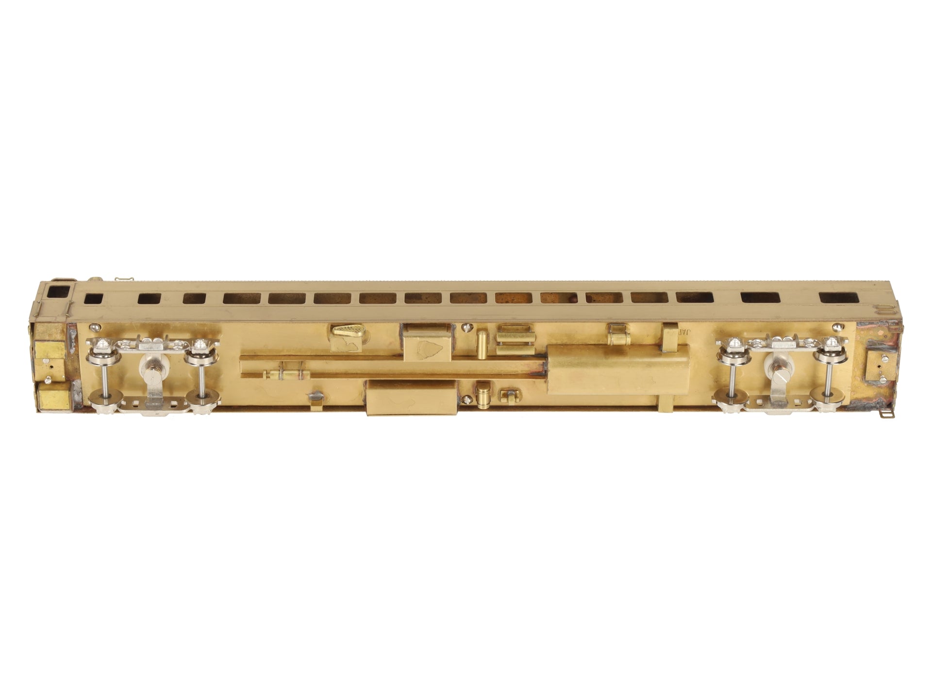 S. Soho & Co. 0457 HO Scale BRASS Union Pacific Coach Car #5543 - Unpainted EX/Box
