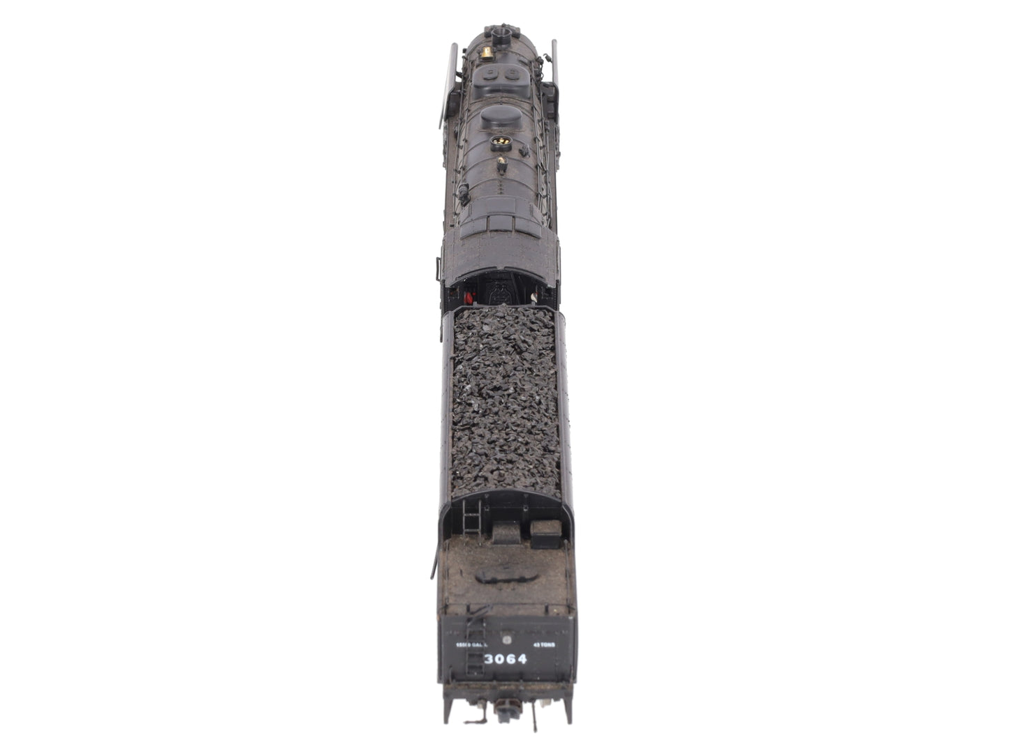 MTH 80-3125-1 HO New York Central 4-8-2 L-3C Mohawk Steam Engine #3064 w/PS3 VG