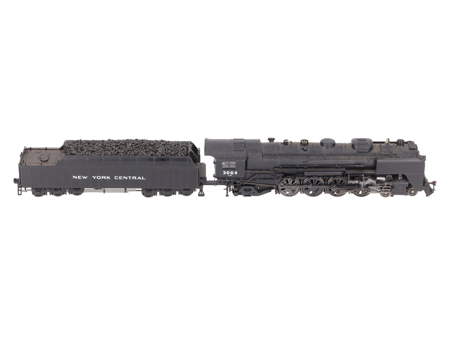 MTH 80-3125-1 HO New York Central 4-8-2 L-3C Mohawk Steam Engine #3064 w/PS3 VG