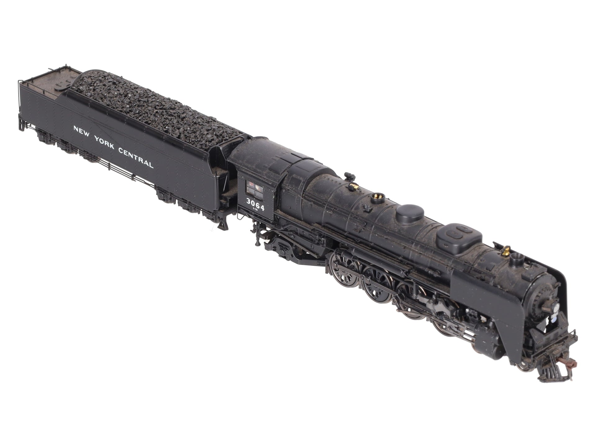 MTH 80-3125-1 HO New York Central 4-8-2 L-3C Mohawk Steam Engine #3064 w/PS3 VG