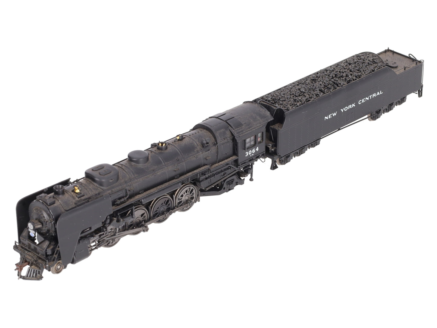 MTH 80-3125-1 HO New York Central 4-8-2 L-3C Mohawk Steam Engine #3064 w/PS3 VG