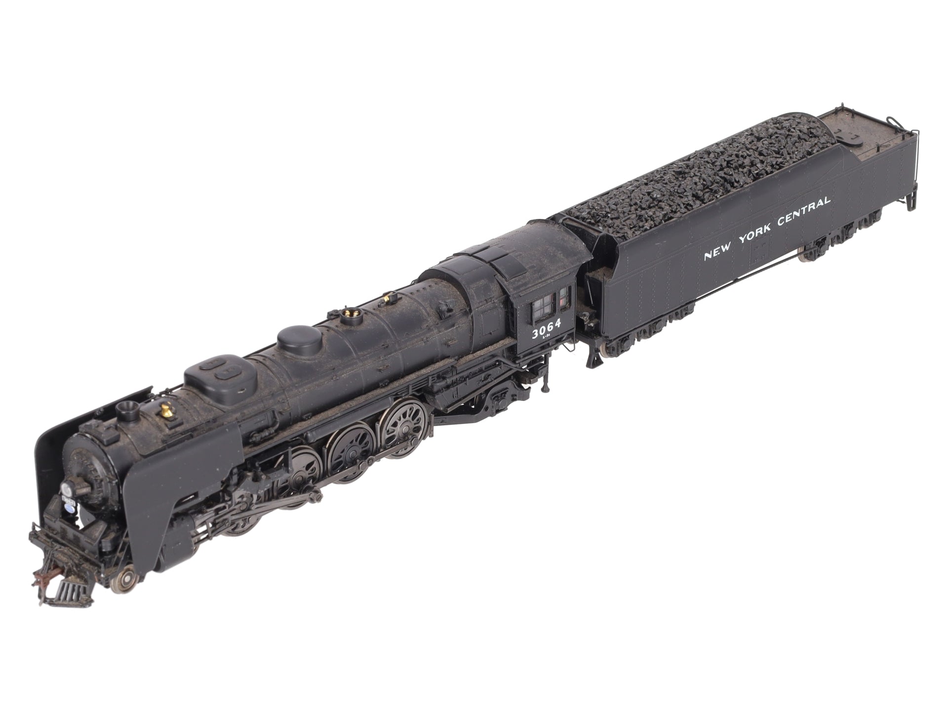MTH 80-3125-1 HO New York Central 4-8-2 L-3C Mohawk Steam Engine #3064 w/PS3 VG