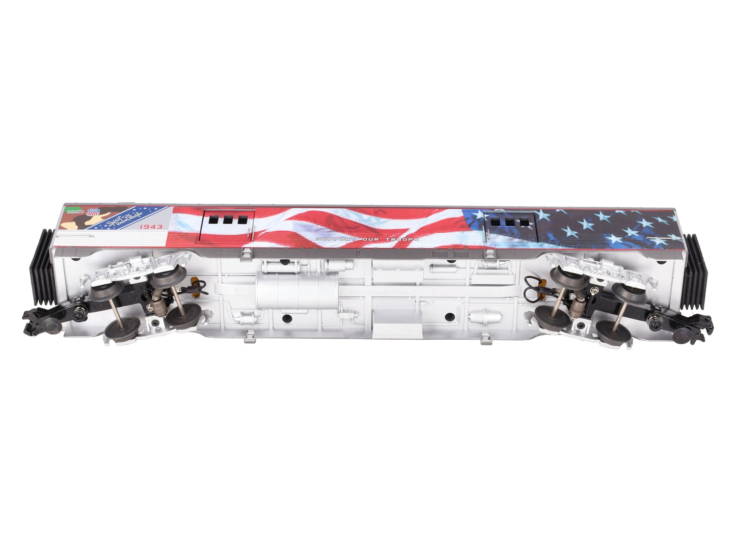 MTH 30-68039 O Gauge Union Pacific 60' Streamlined Baggage Car #1943 EX