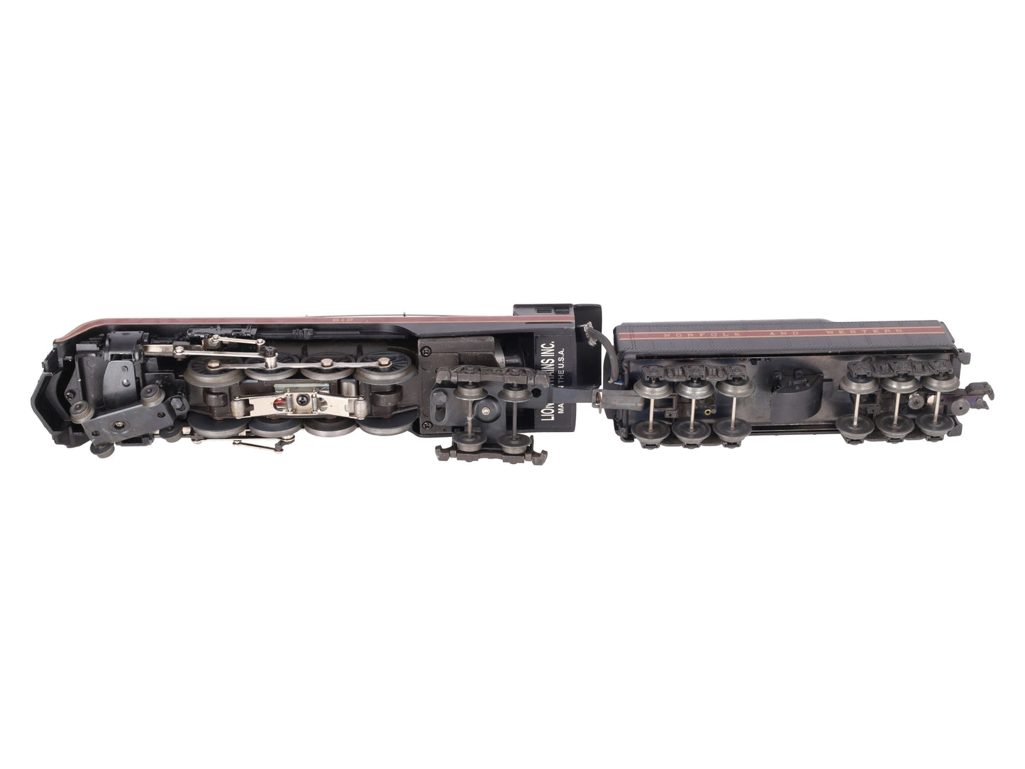 Lionel 6-18040 O N&W Diecast 4-8-4 J Class Steam Locomotive & Tender #612 EX