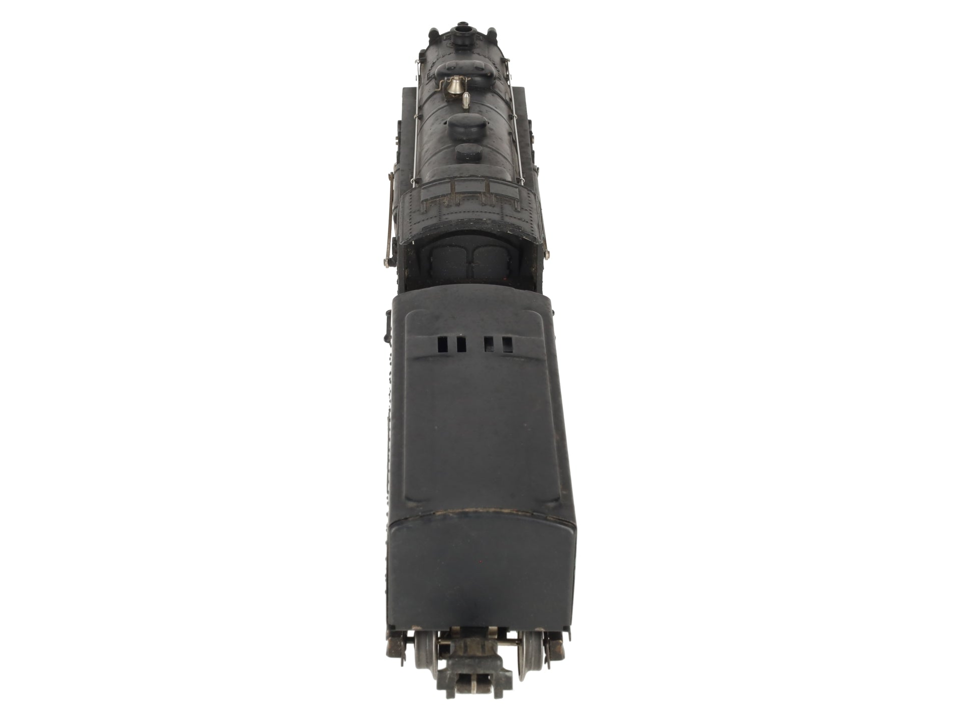Lionel 229 Vintage O Gauge Prewar Gunmetal Grey 2-4-2 Steam Locomotive w/ Tender VG
