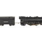 Lionel 229 Vintage O Gauge Prewar Gunmetal Grey 2-4-2 Steam Locomotive w/ Tender VG