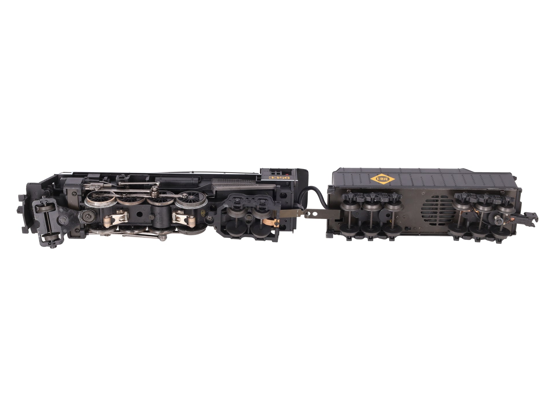 MTH 30-1314-1 O Erie 2-8-4 Berkshire Steam Locomotive & Tender w/PS2 #3386 EX