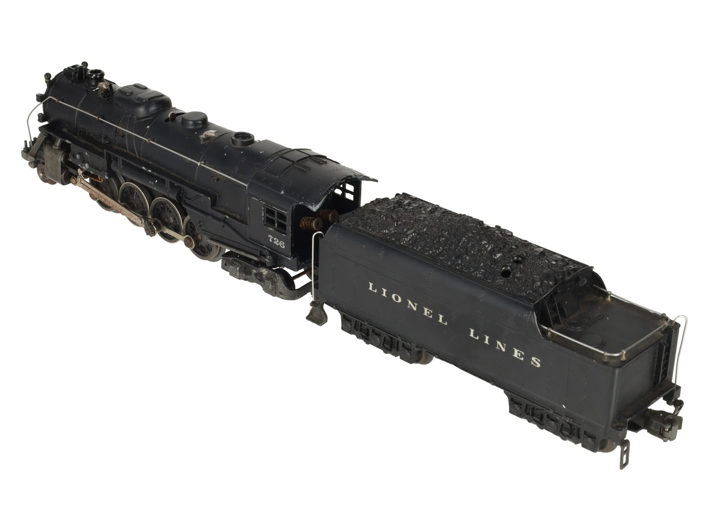Lionel 726 Vintage O Berkshire 2-8-4 Steam Locomotive & 2426W Tender VG