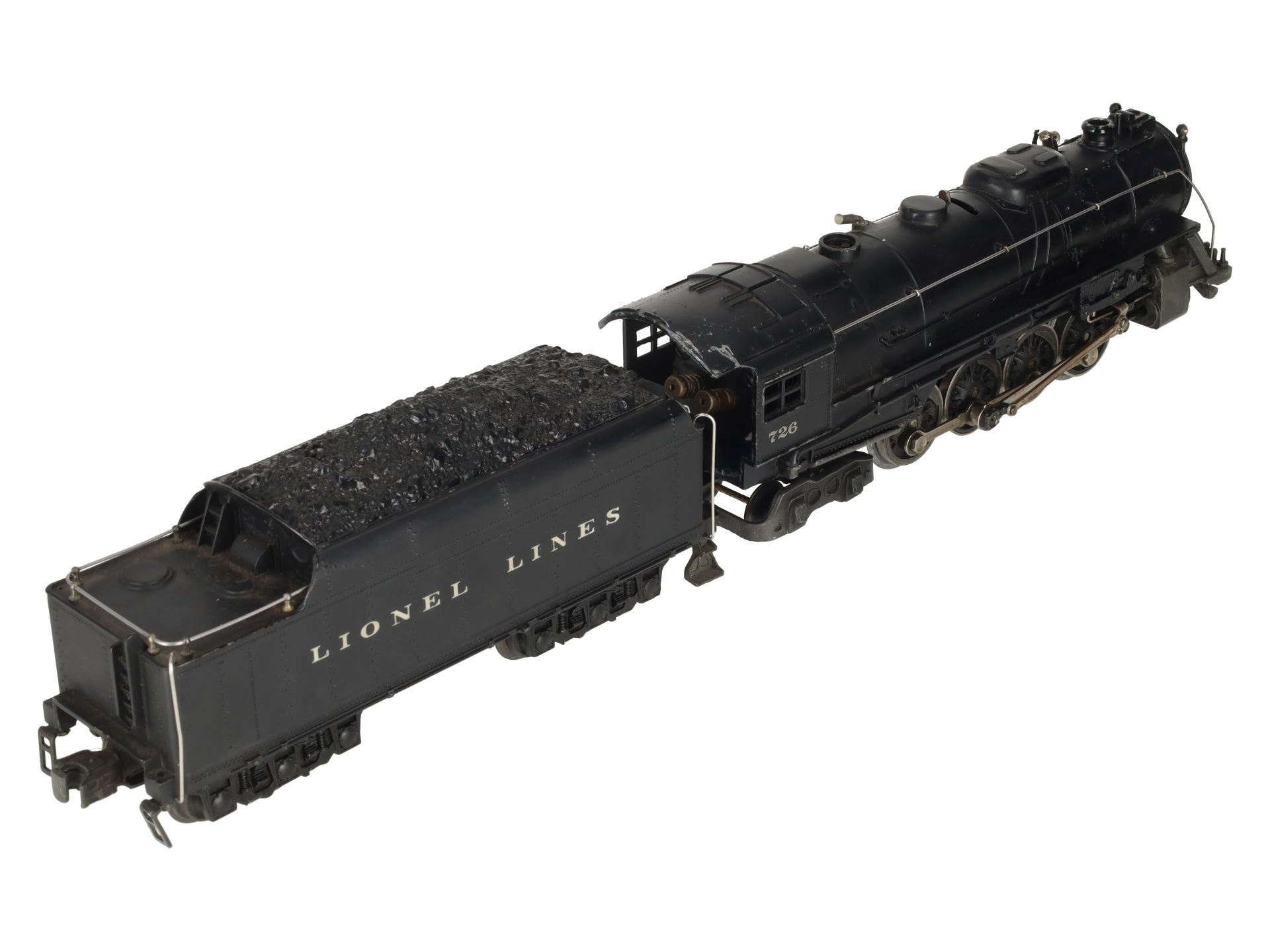 Lionel 726 Vintage O Berkshire 2-8-4 Steam Locomotive & 2426W Tender VG