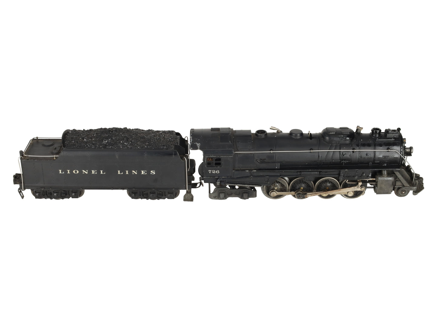 Lionel 726 Vintage O Berkshire 2-8-4 Steam Locomotive & 2426W Tender VG