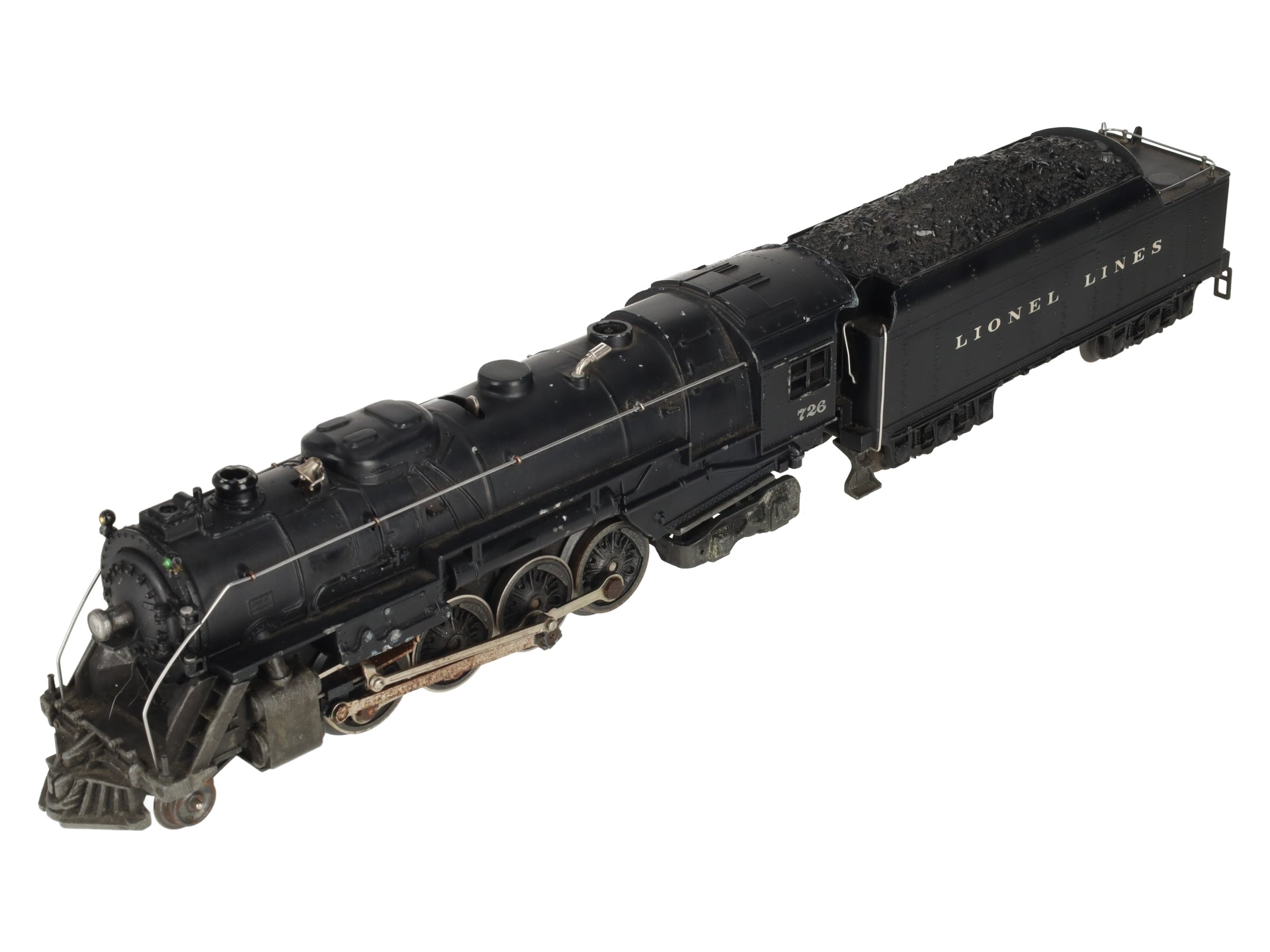 Lionel 726 Vintage O Berkshire 2-8-4 Steam Locomotive & 2426W Tender VG