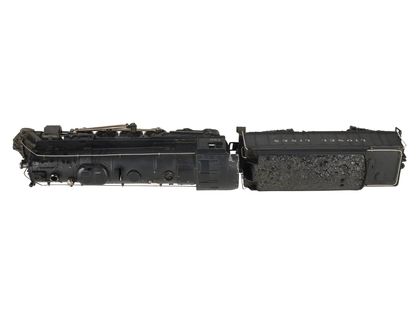 Lionel 726 Vintage O Berkshire 2-8-4 Steam Locomotive & 2426W Tender VG