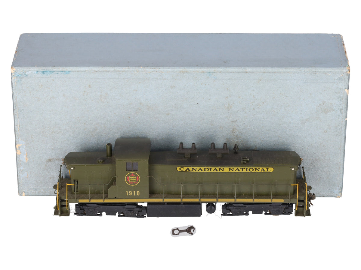 Custom NJ Brass DE-106 BRASS HO Custom Painted CNR GMD Diesel #1910/Box