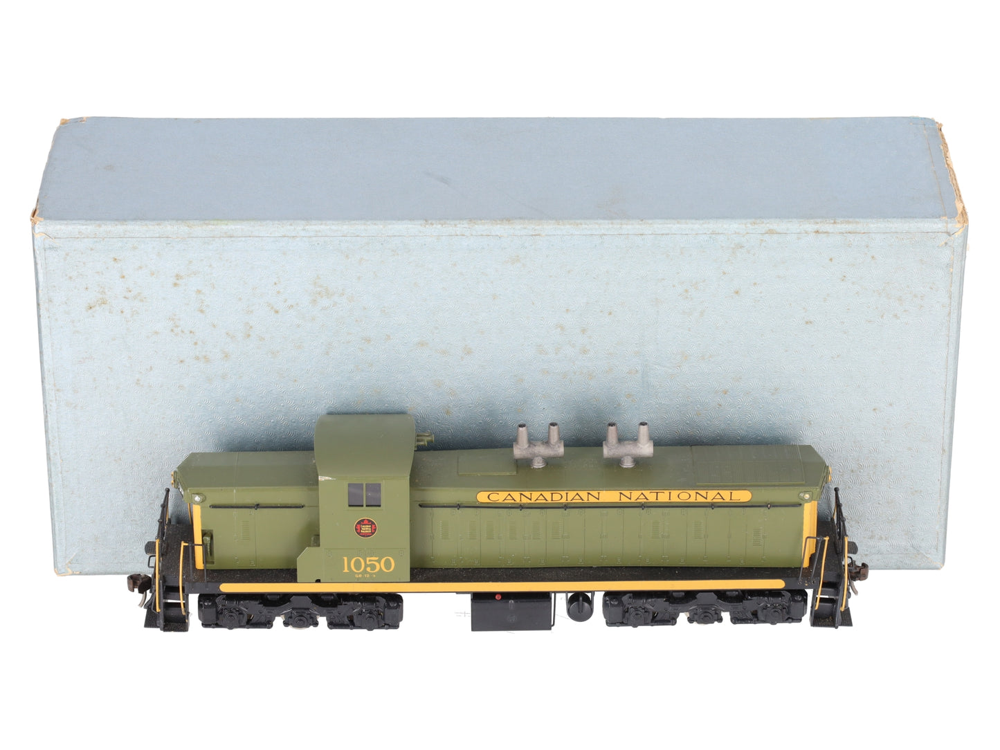 NJ Custom Brass DE-107 HO Canadian National GMD-1 4-Wheel Diesel #1050/Box