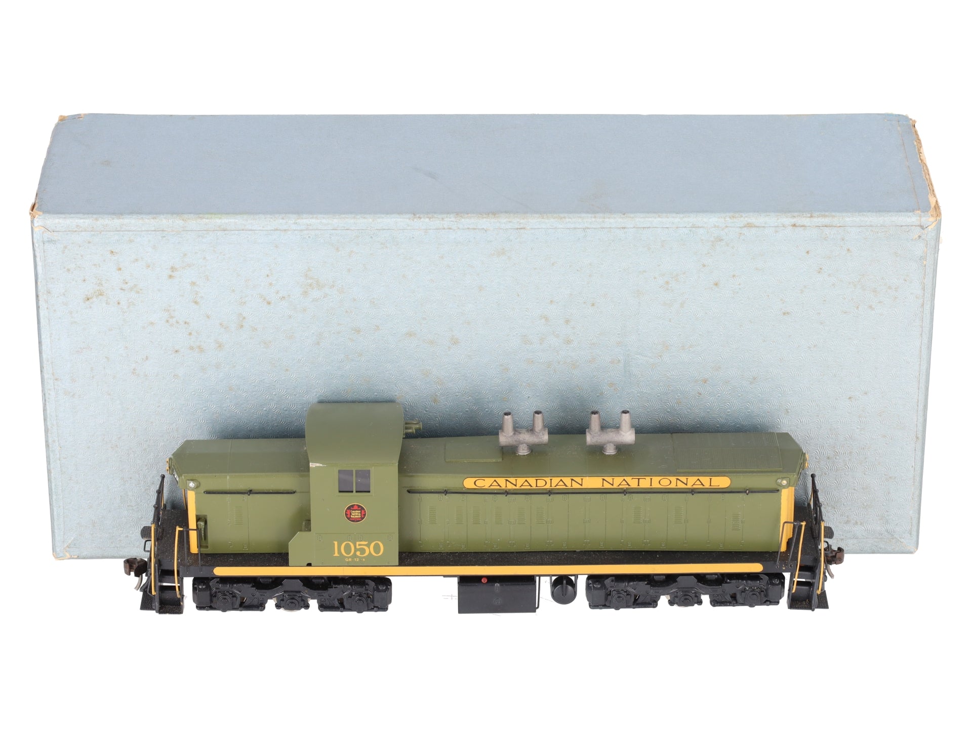 NJ Custom Brass DE-107 HO Canadian National GMD-1 4-Wheel Diesel #1050/Box