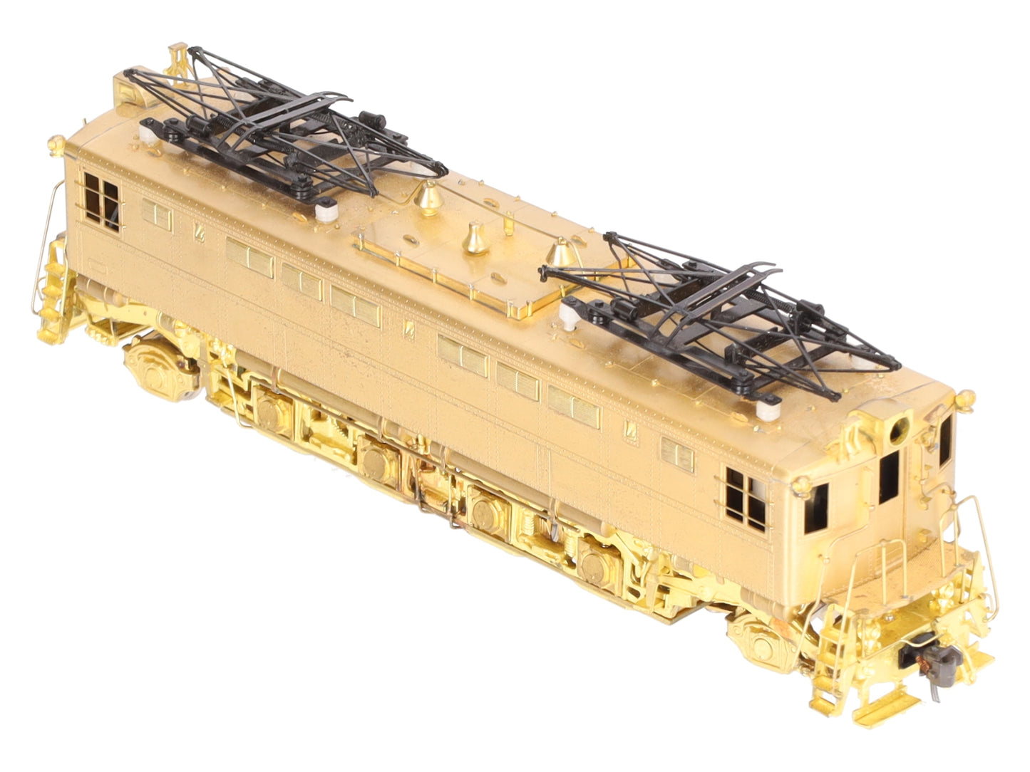 Alpha Models L-6A BRASS HO Scale Pennsylvania Railroad Electric Locomotive EX