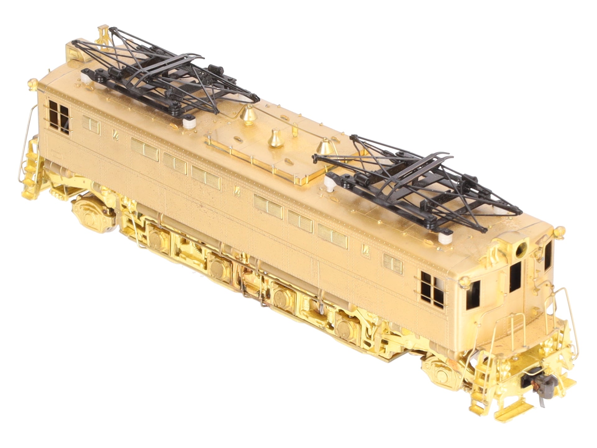 Alpha Models L-6A BRASS HO Scale Pennsylvania Railroad Electric Locomotive EX