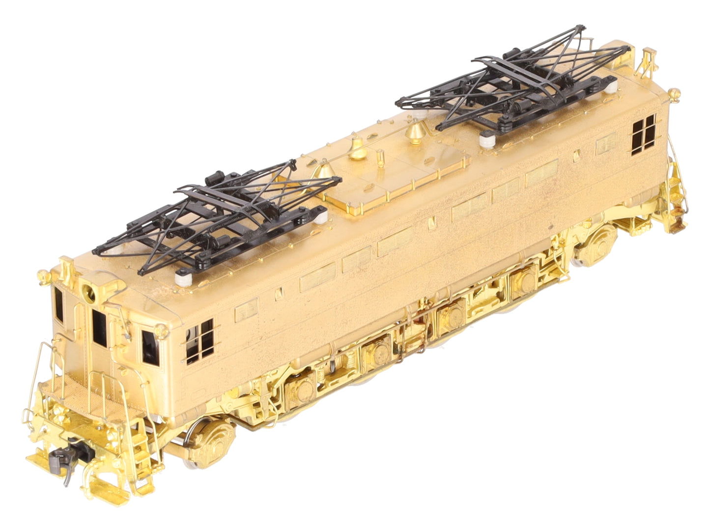 Alpha Models L-6A BRASS HO Scale Pennsylvania Railroad Electric Locomotive EX