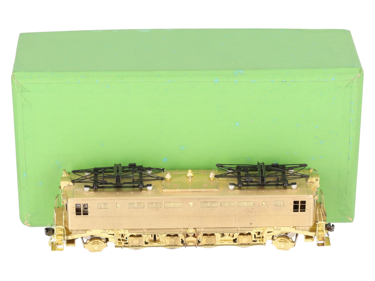 Alpha Models L-6A BRASS HO Scale Pennsylvania Railroad Electric Locomotive EX