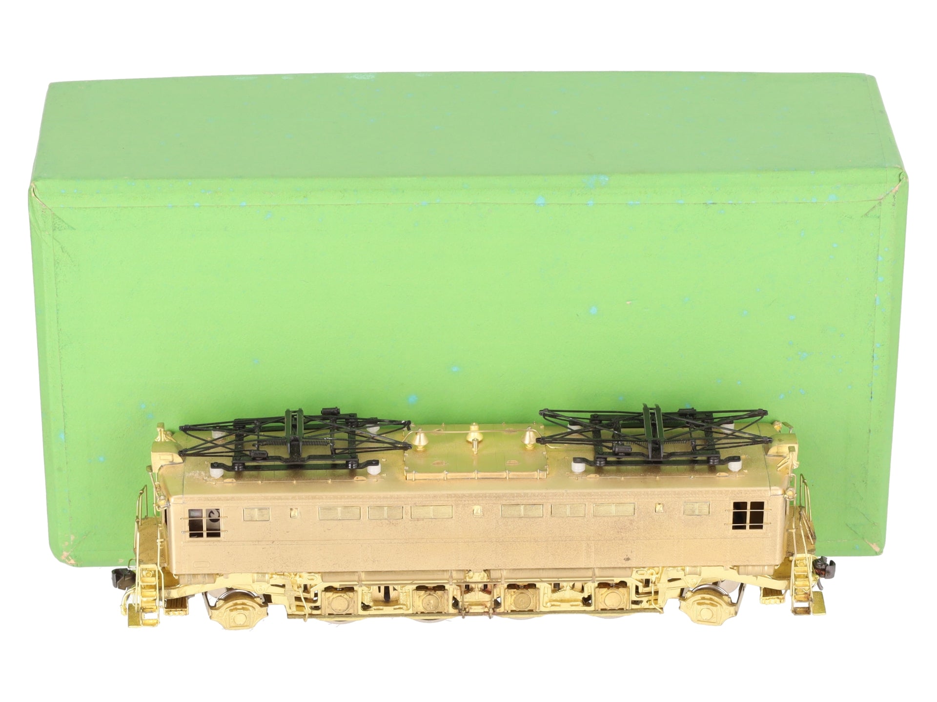 Alpha Models L-6A BRASS HO Scale Pennsylvania Railroad Electric Locomotive EX