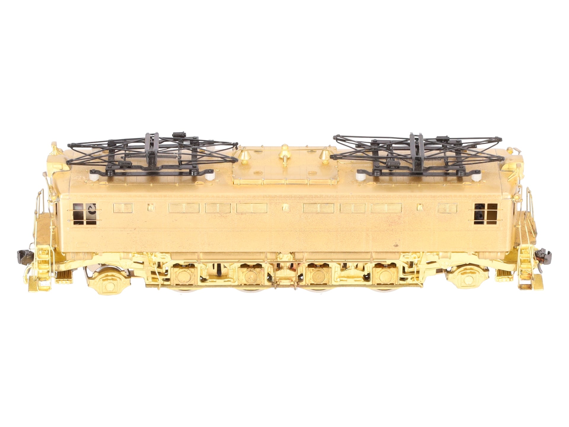 Alpha Models L-6A BRASS HO Scale Pennsylvania Railroad Electric Locomotive EX